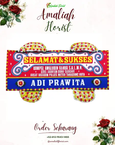 Papan Bunga Ucapan Selamat Panunggangan Utara